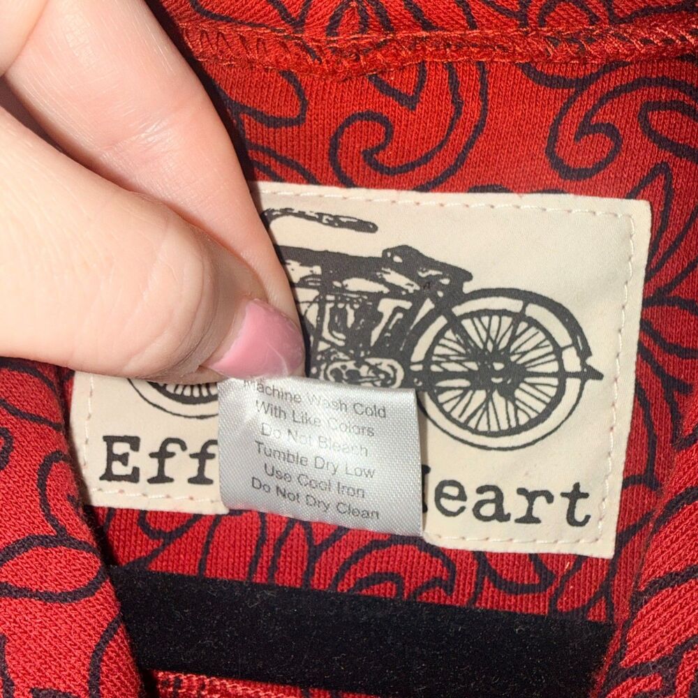 Effie’s Heart Emporium Coat Royal - Red/Black M - Picture 6 of 7